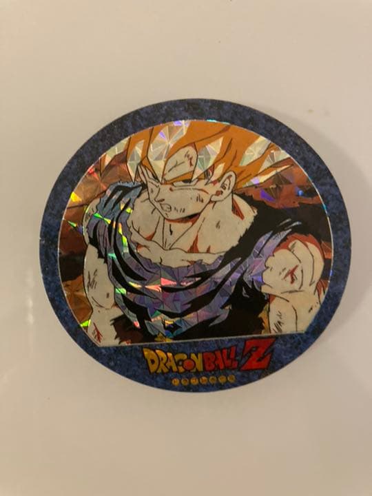 ドラゴンボールZ キャラカーン丸型　孫悟空キラ