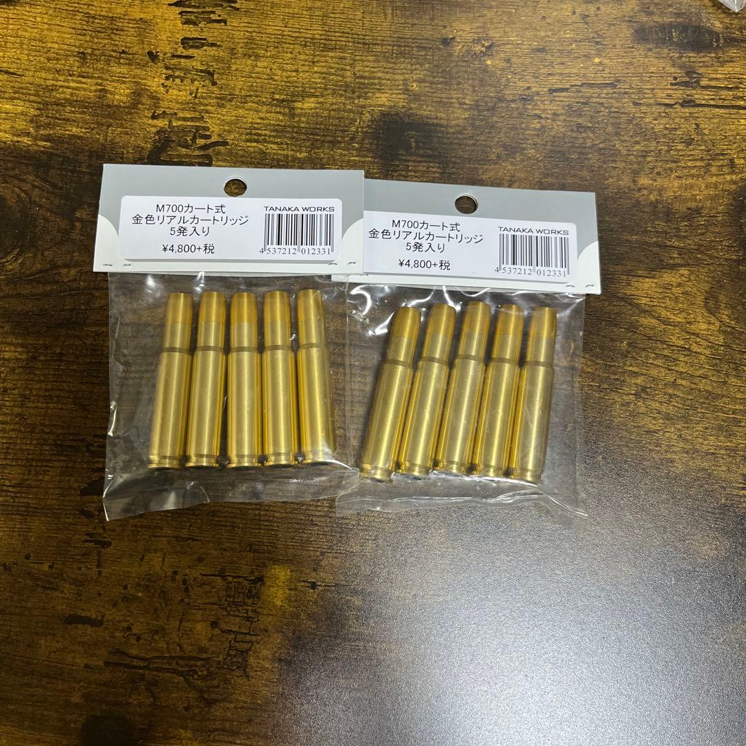 M700カード金色リアルカートリッジ　5発入り
