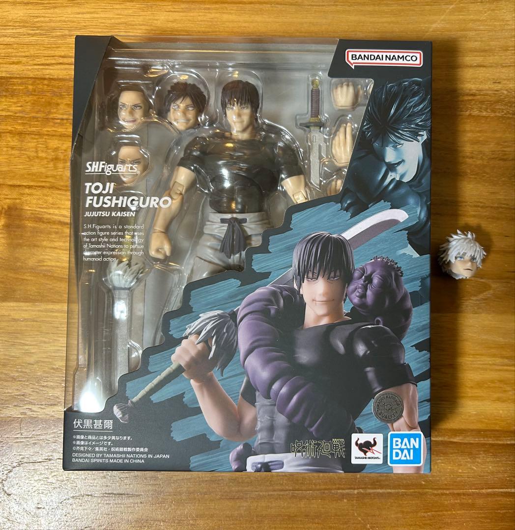 S.H.Figuarts フィギュアーツ 呪術廻戦 伏黒甚爾　おまけ五条ヘッド付