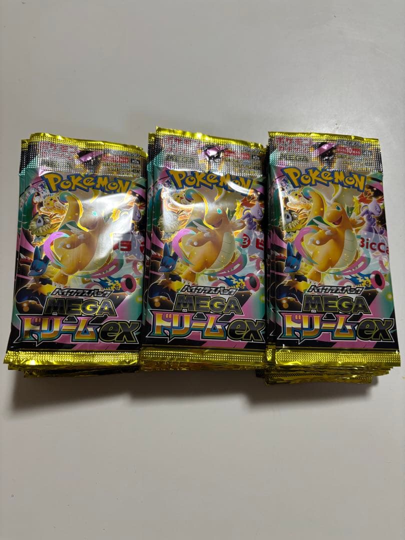 ポケモンカード megaドリームex 3BOX分30パック