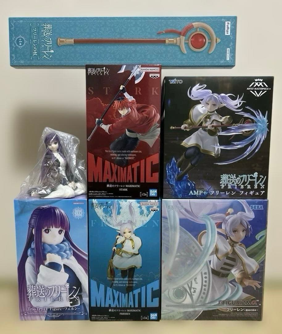 葬送のフリーレン　プライズフィギュアセット　シュタルク　フェルン　7点セット