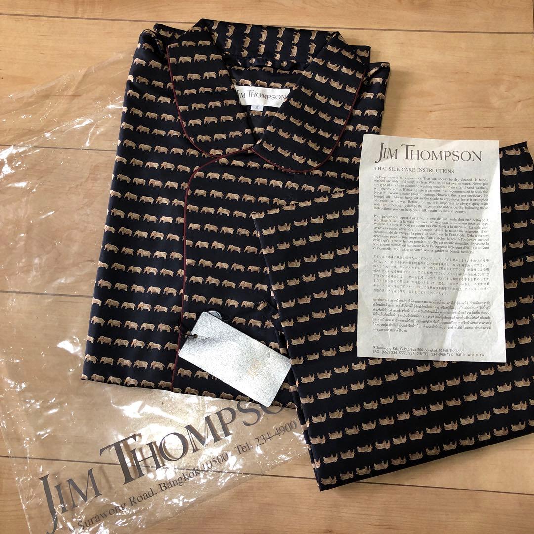 JIM THOMPSON パジャマ Sサイズ シルク100%の新品　象　可愛い！ JIM THOMPSON パジャマ Sサイズ シルク100%の新品 象 可愛い！ JIM
