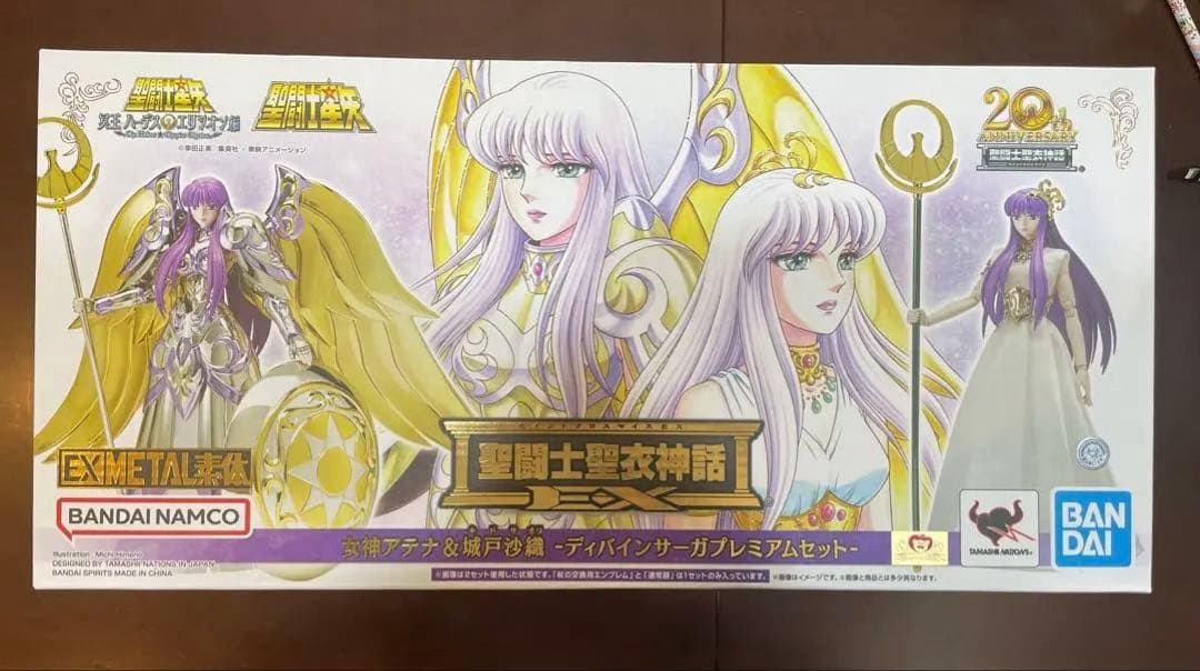 聖闘士聖衣神話EX 女神アテナ＆城戸沙織-ディバインサーガプレミアムセット- Amazon.co.jp: TAMASHII NATIONS TAMASHII NATIONS 聖闘士聖衣神話EX