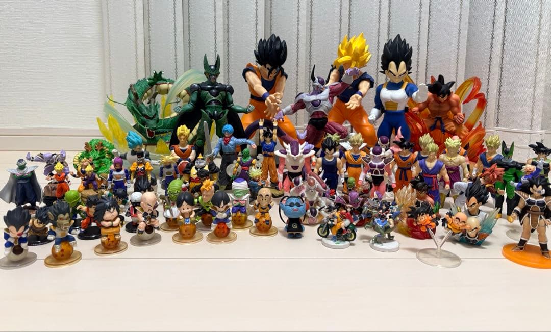 ドラゴンボール フィギュア まとめ売り 神龍 悟空フリーザ セル ソフビ