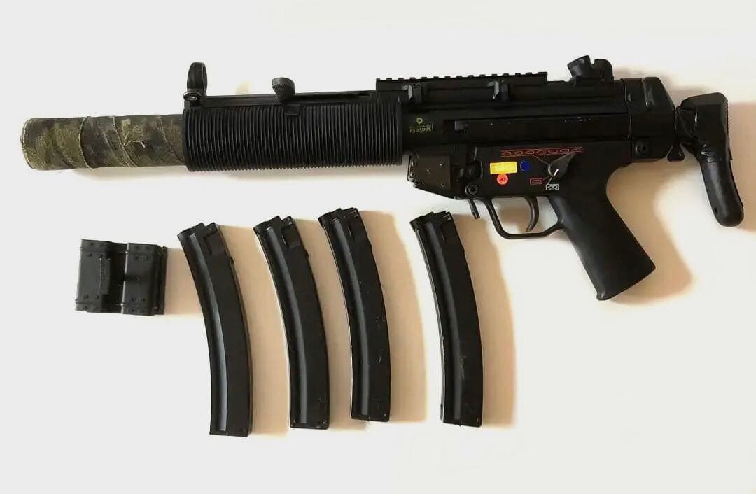 東京マルイ 電動ガン MP5-SD6ジャンク品セット TOKYO MARUI（東京マルイ） MP5 SD6 次世代電動ガン リポバッテリー