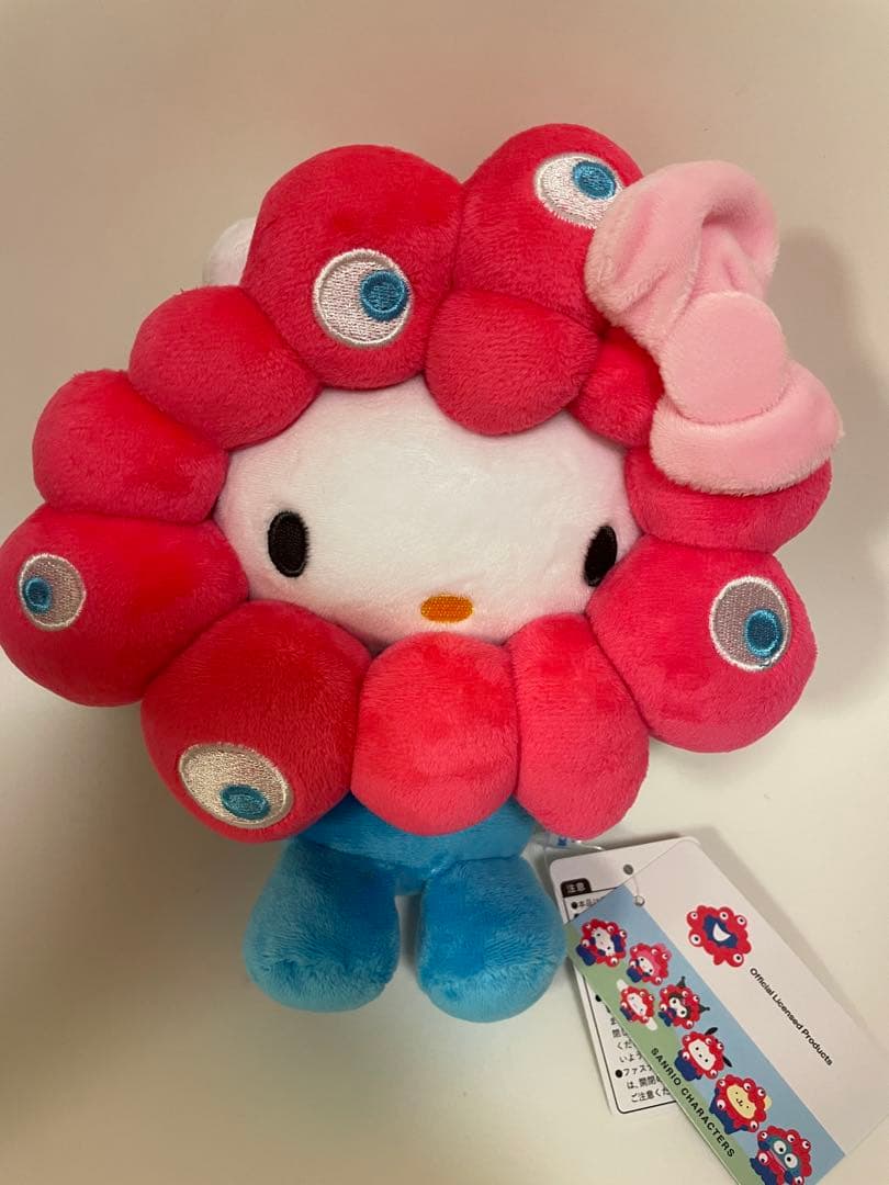 2025大阪関西万博 ハローキティ×ミャクミャク　なりきりぬいぐるみ　サンリオ