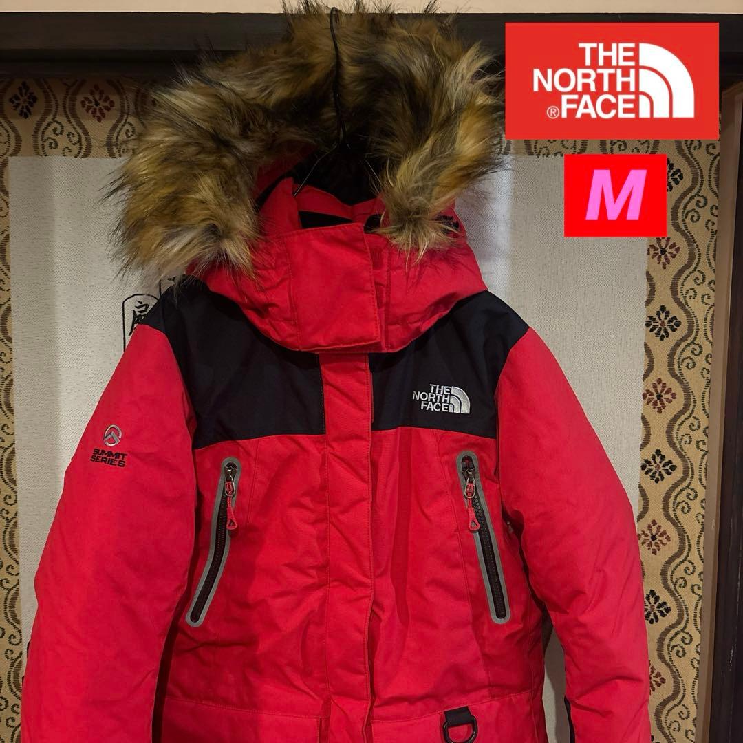 【美品】 SUMMIT ノースフェイス フードダウン レディースM ファー
