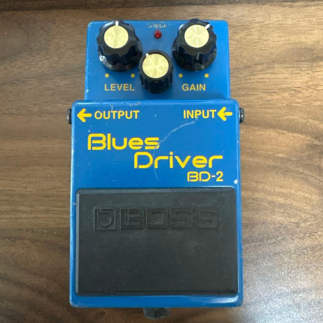 BOSS BD-2 Blues D 初年度製 ZHシリアル 教養を深める』BOSS Blues Driver BD-2のZHシリアルと普通のを弾き比べ