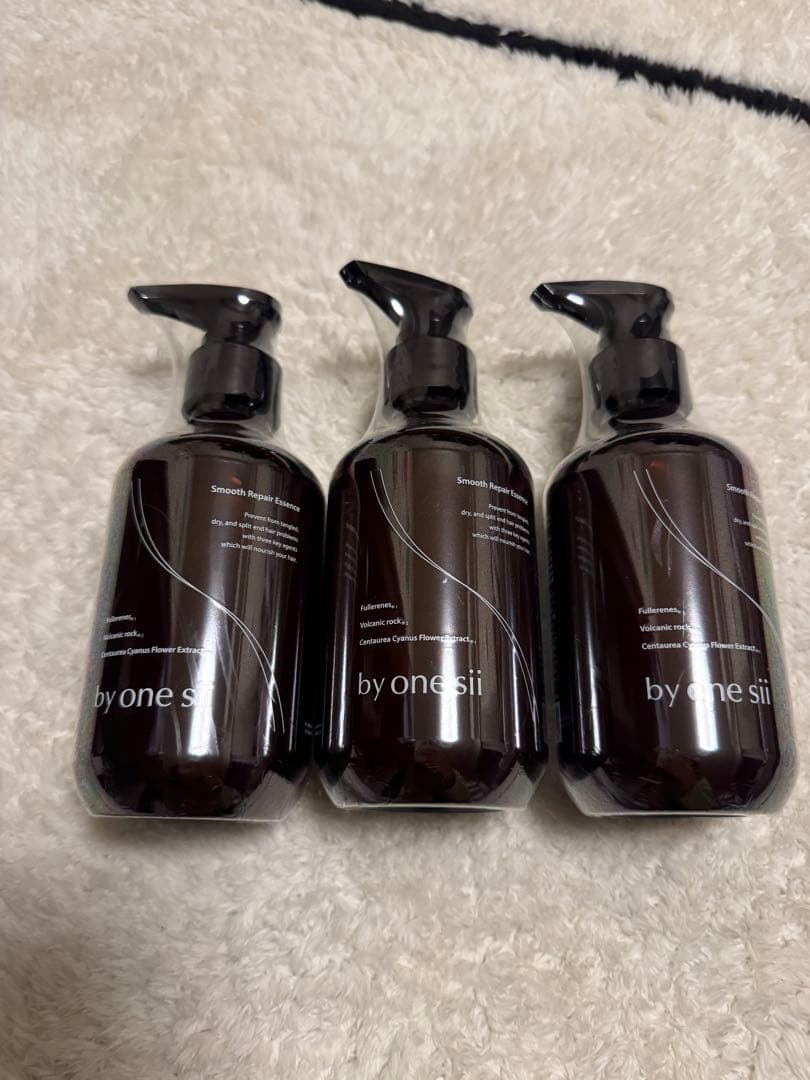 【新品未使用】by one sii スムースリペアエッセンス 3本セット 新品未開封】by one sii スムースリペアエッセンス290g×3本 - メルカリ