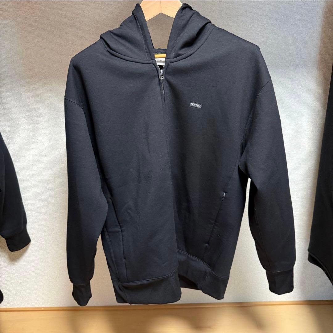 TENTIAL MIGARU テックスウェット フルジップフーディー