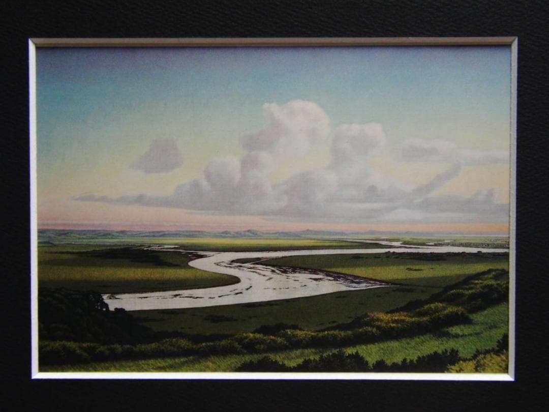 中根寛、流れ（霧多布湿原）、希少画集画、新品高級額・額装付、状態良好 2026年最新】Yahoo!オークション -中根寛の中古品・新品・未使用品一覧