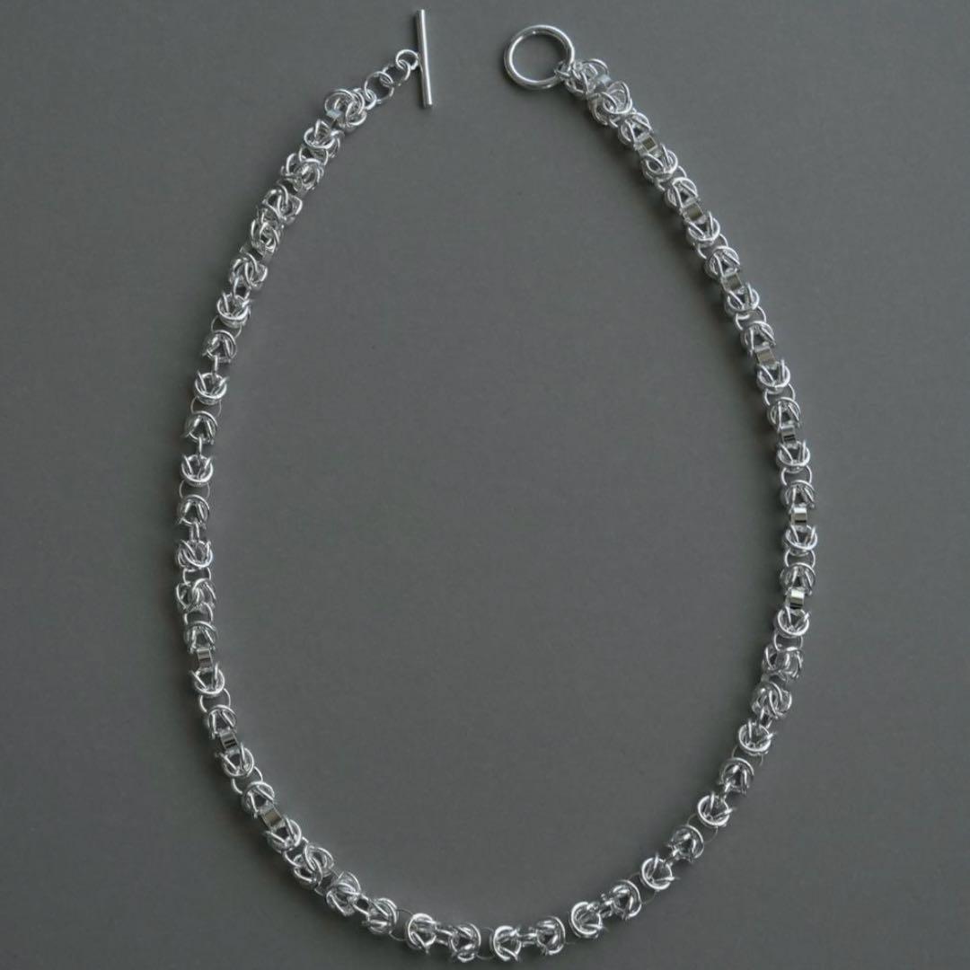 早い物勝ち！即日発送！シルバーチェーン ネックレス シルバー925 メンズ ネックレス シルバー925 45cm 1.5mm ボールチェーン シルバー