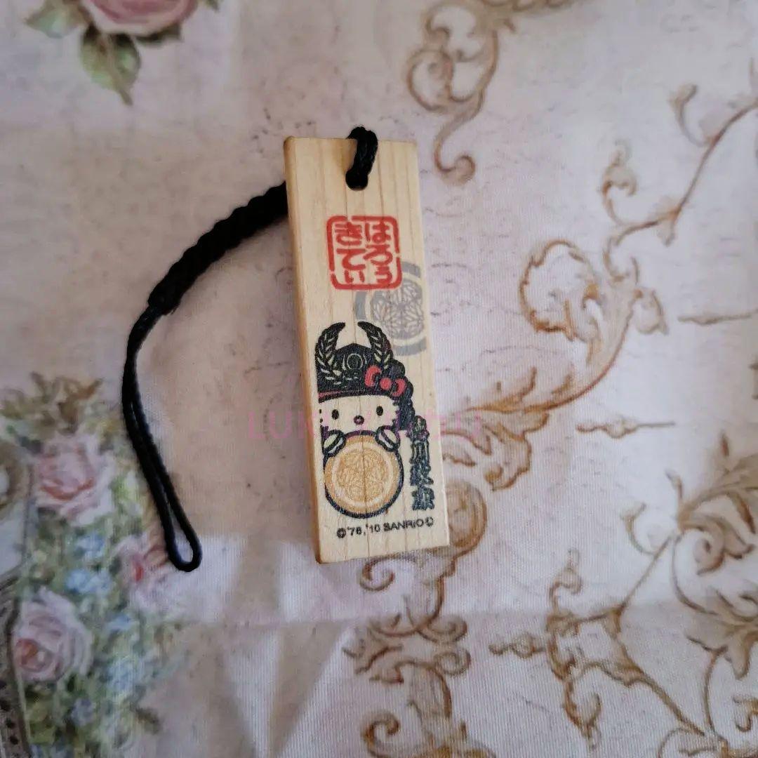 超激レア ご当地キティ徳川家康 木札 根付け ストラップ