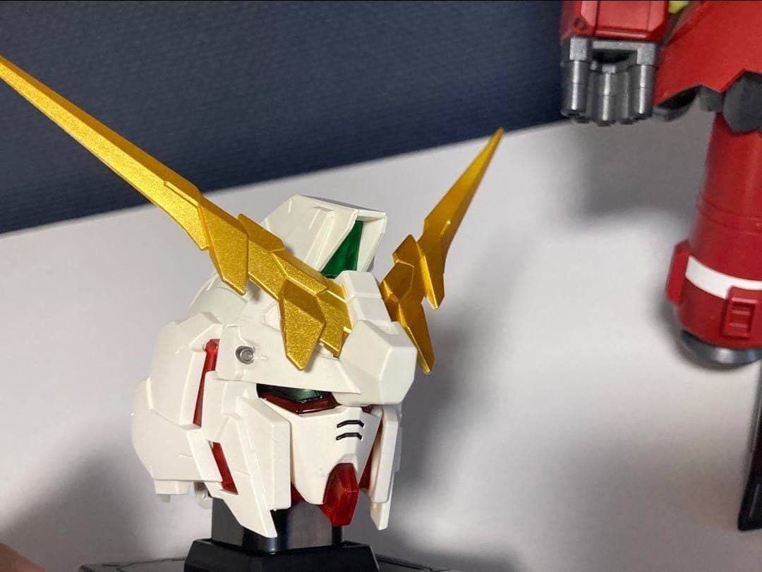 BB戦士392 ネオ・ジオング 塗装品 ガンダムヘッドコレクション