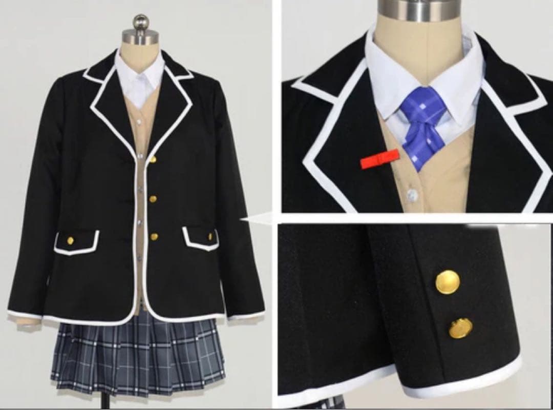 にじさんじ 樋口楓 コスプレ ウィッグ 衣装