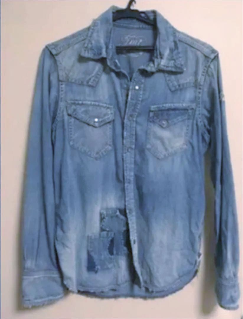 山下智久ドラマ着用人気デニムシャツ