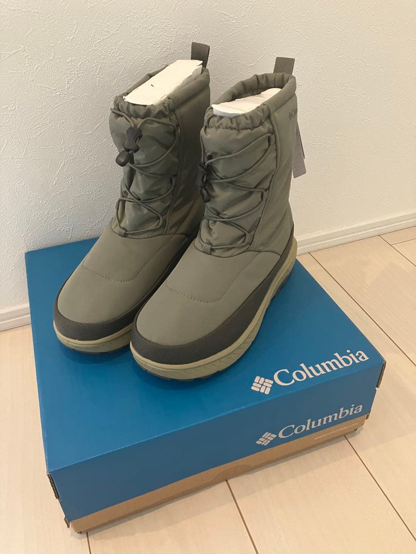 Columbia カーキ系ブーツ 新品タグ付き25cm