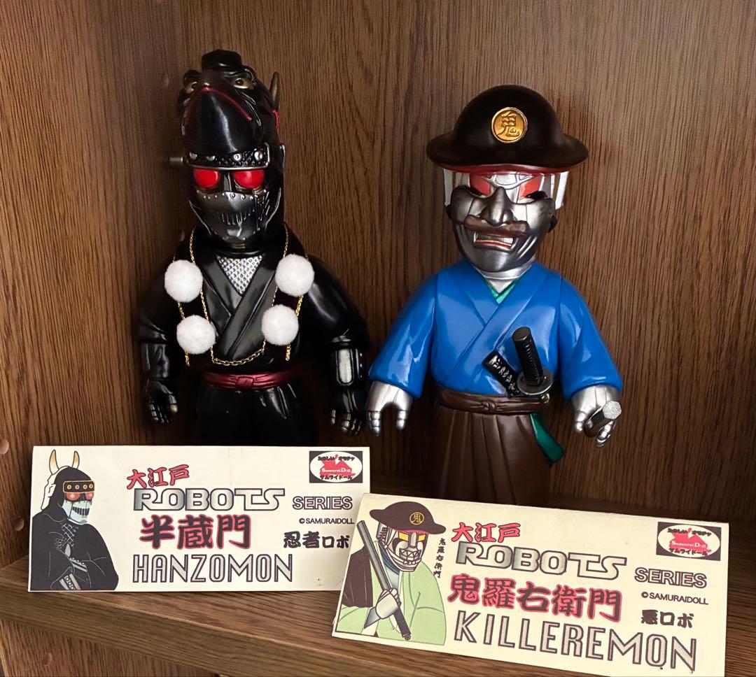 Samuraidoll ソフビ 半蔵門 鬼羅右衛門 大江戸ROBOTS 鴉天狗