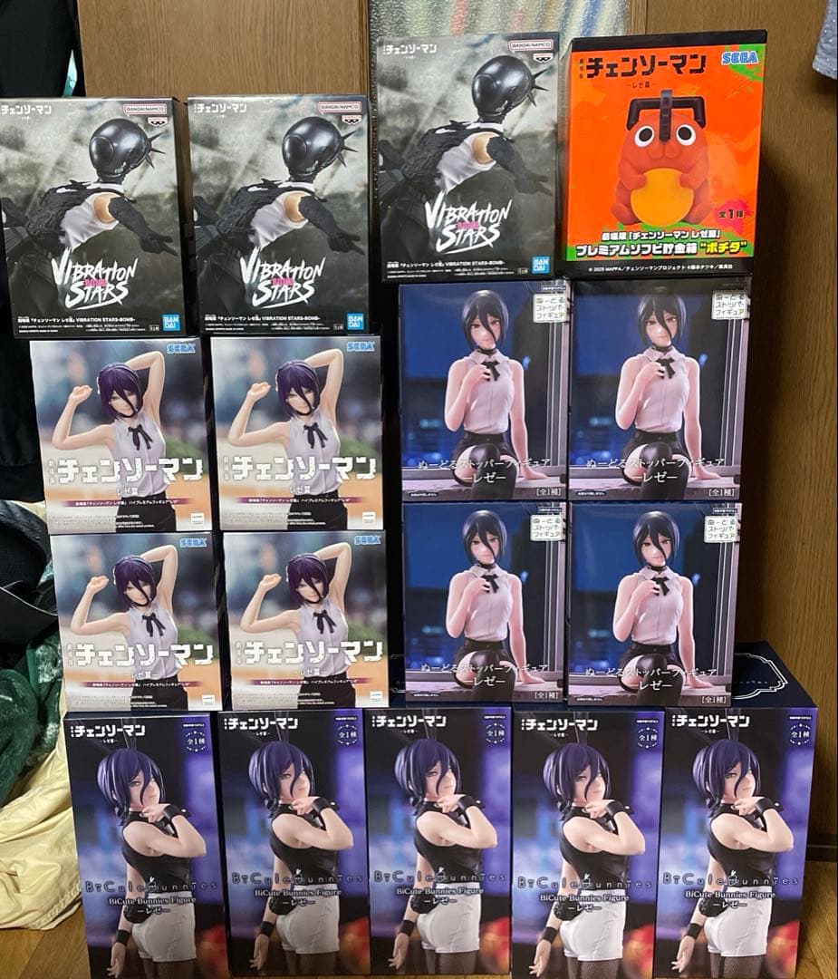 レゼ フィギュア まとめ売り チェンソーマン フィギュア まとめ売り - メルカリ