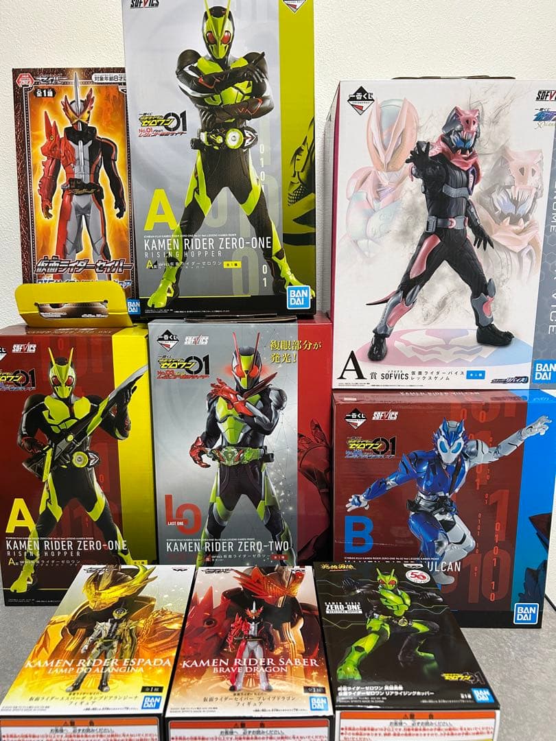 仮面ライダー　フィギュア　まとめ売り