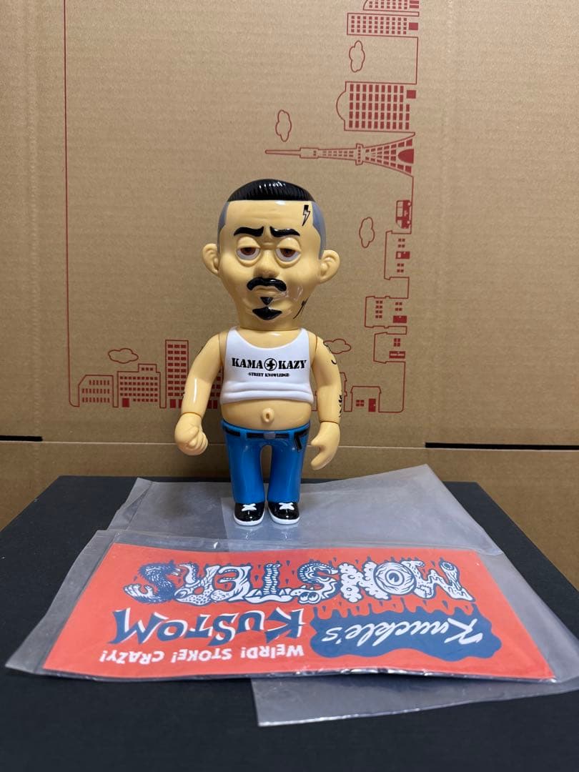 ソフビ G-CUE x HEADLOCKSTUDIO ヘッドロックスタジオ - メルカリ