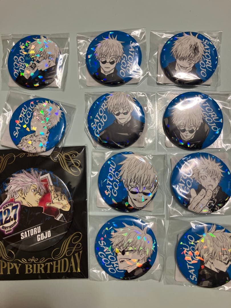 呪術廻戦　五条悟　缶バッジセット