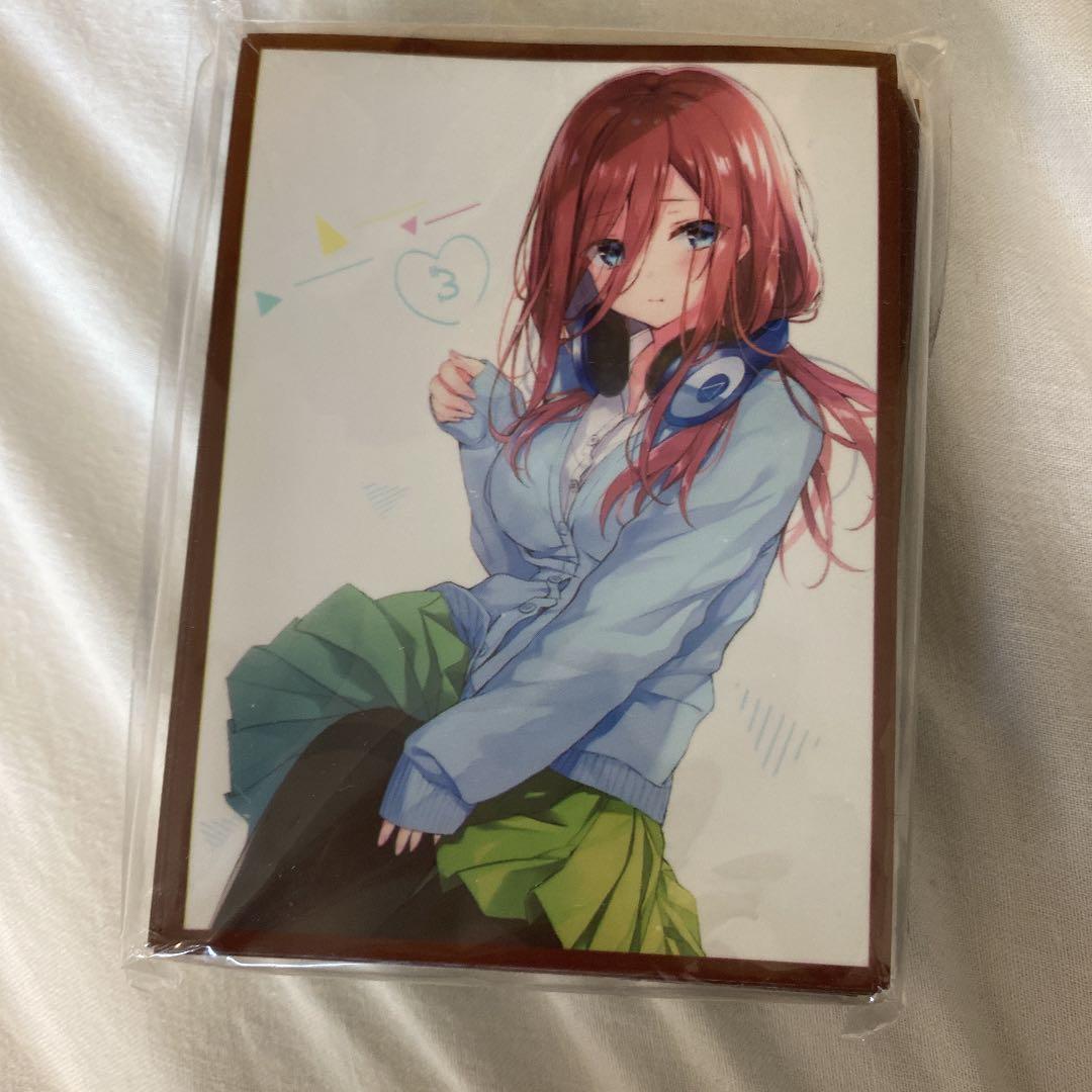 五等分の花嫁　三久スリーブ スリーブ＆カードセット 中野 三玖 - 商品情報 - 五等分の花嫁 カード