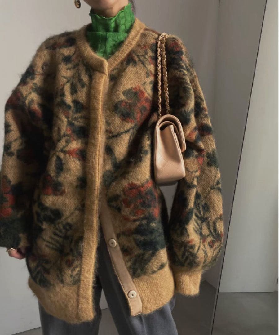 トップス Ameri 3WAY NOSTALGIC RUG KNIT