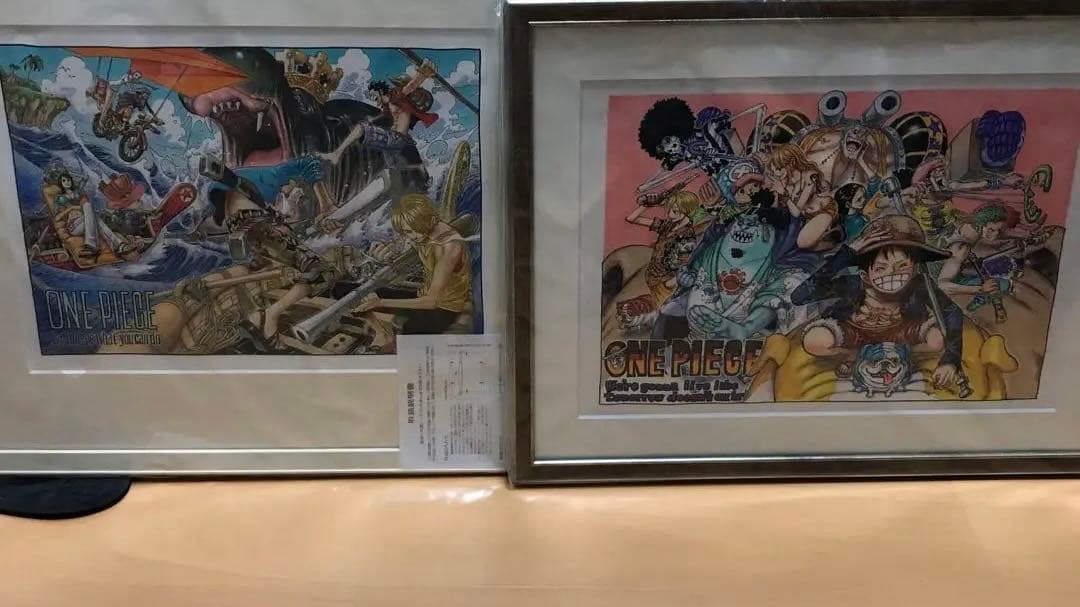 ワンピース　高級複製原画　2枚セット