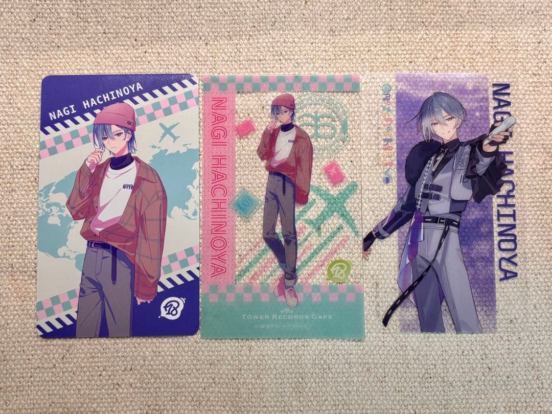 18TRIP エイトリ 蜂乃屋凪 おもライ クリアカード タワレコカフェ 特典