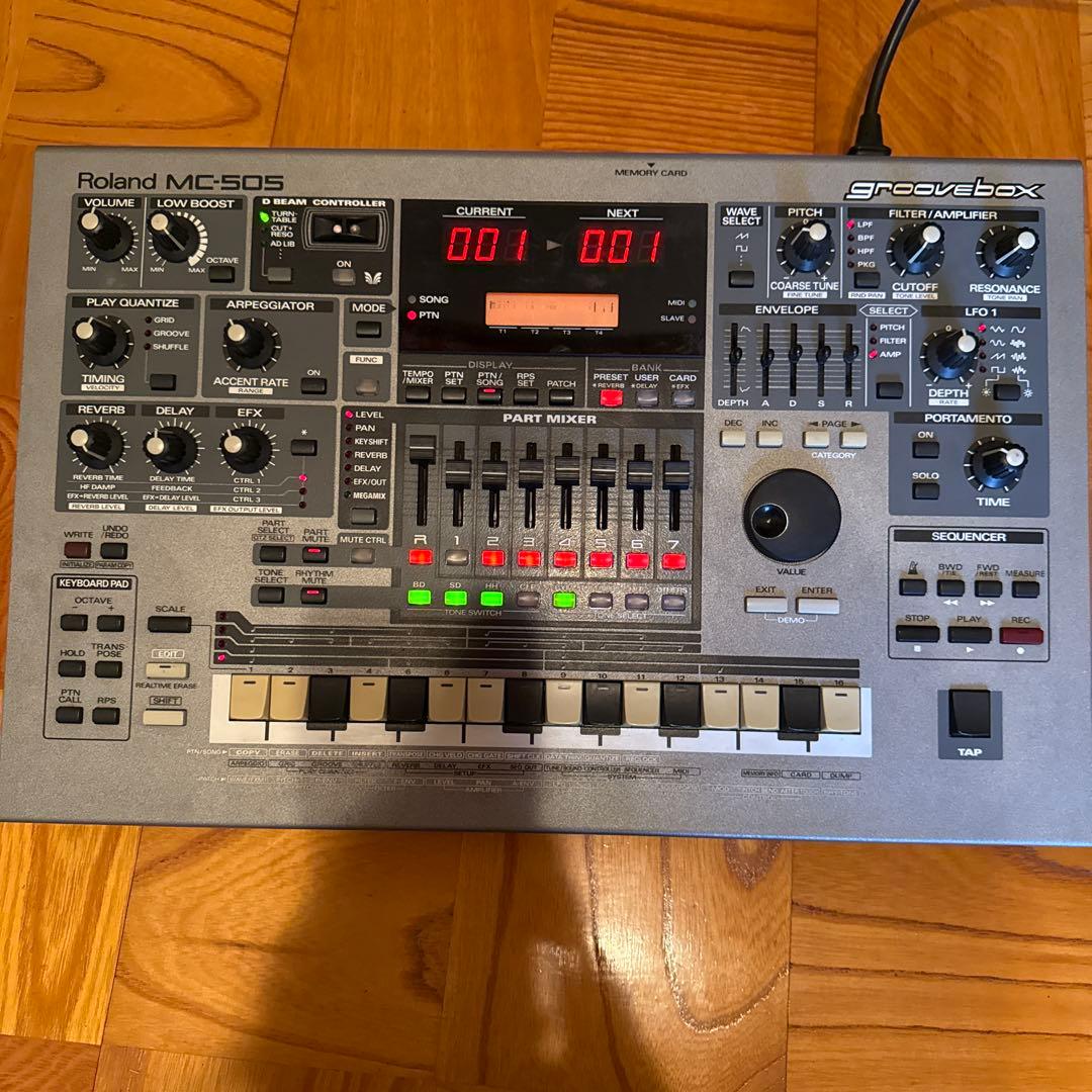 Roland MC-505 シルバー　ヴィンテージ　ジャンク品 Roland MC-505 for sale online | eBay