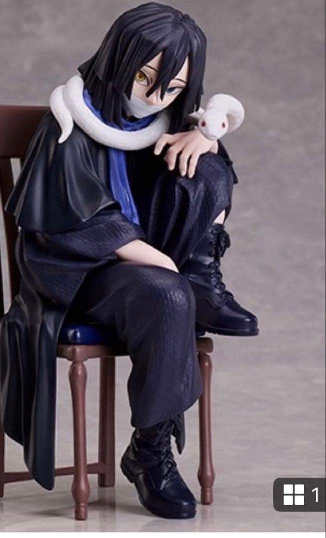 【未開封】受注生産品　鬼滅の刃　伊黒小芭内　ノンスケールフィギュア AGF アニ