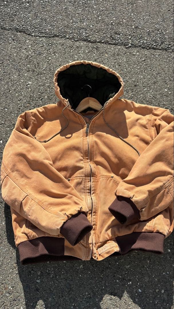 WOLVERINE ワークジャケット ダック地 中綿 フェード 古着 L WOLVERINE ワークジャケット ダック地 中綿 フェード 古着 L - メルカリ