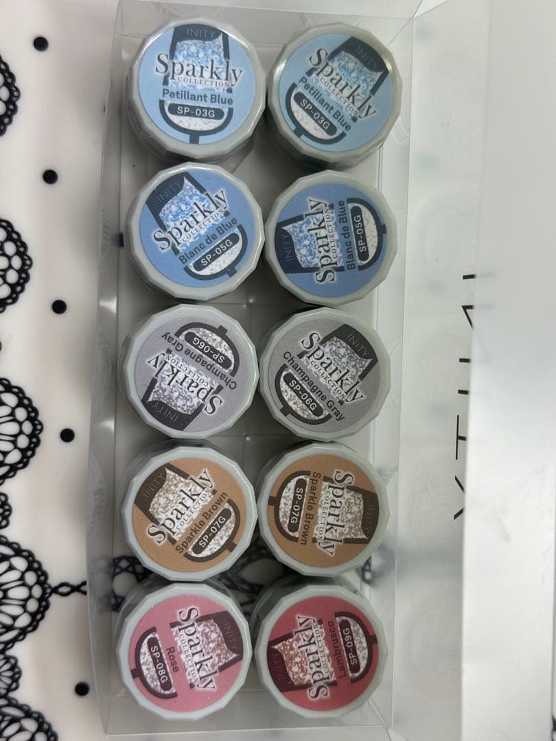 INITY ネイルカラー 10個セット TOY＇s x INITY パーティーフラッシュ インザガーデン 5色