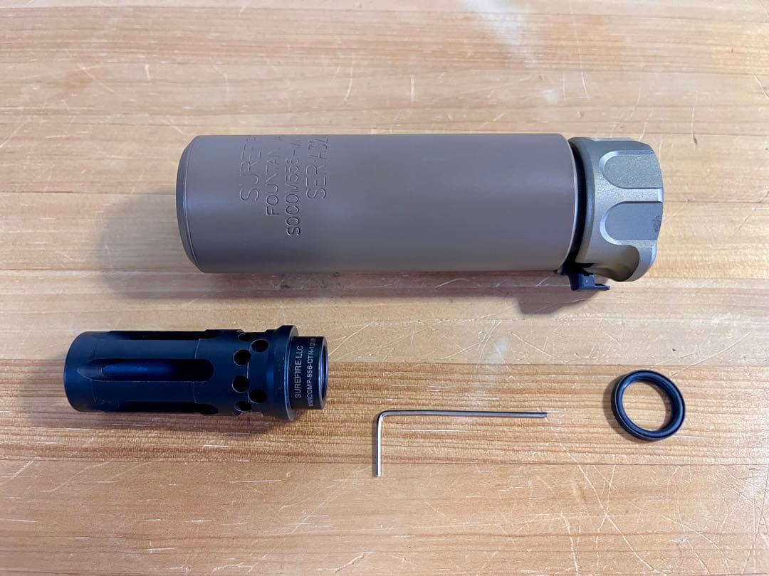 Airsoft Artisan SOCOM556-MINIサプレッサ一&ハイダー