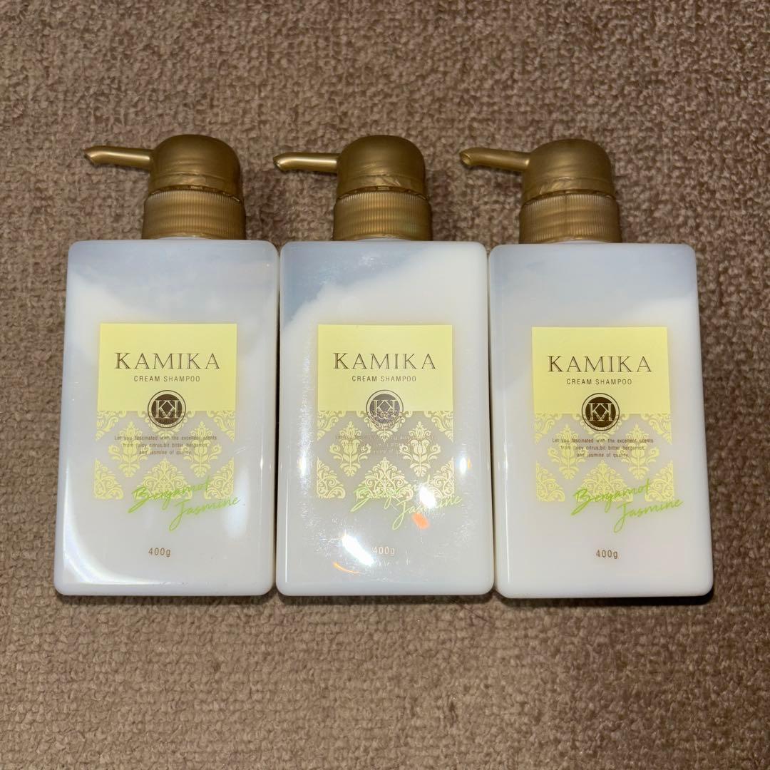 KAMIKA カミカ オールインワンクリームシャンプー 未使用品3本セット