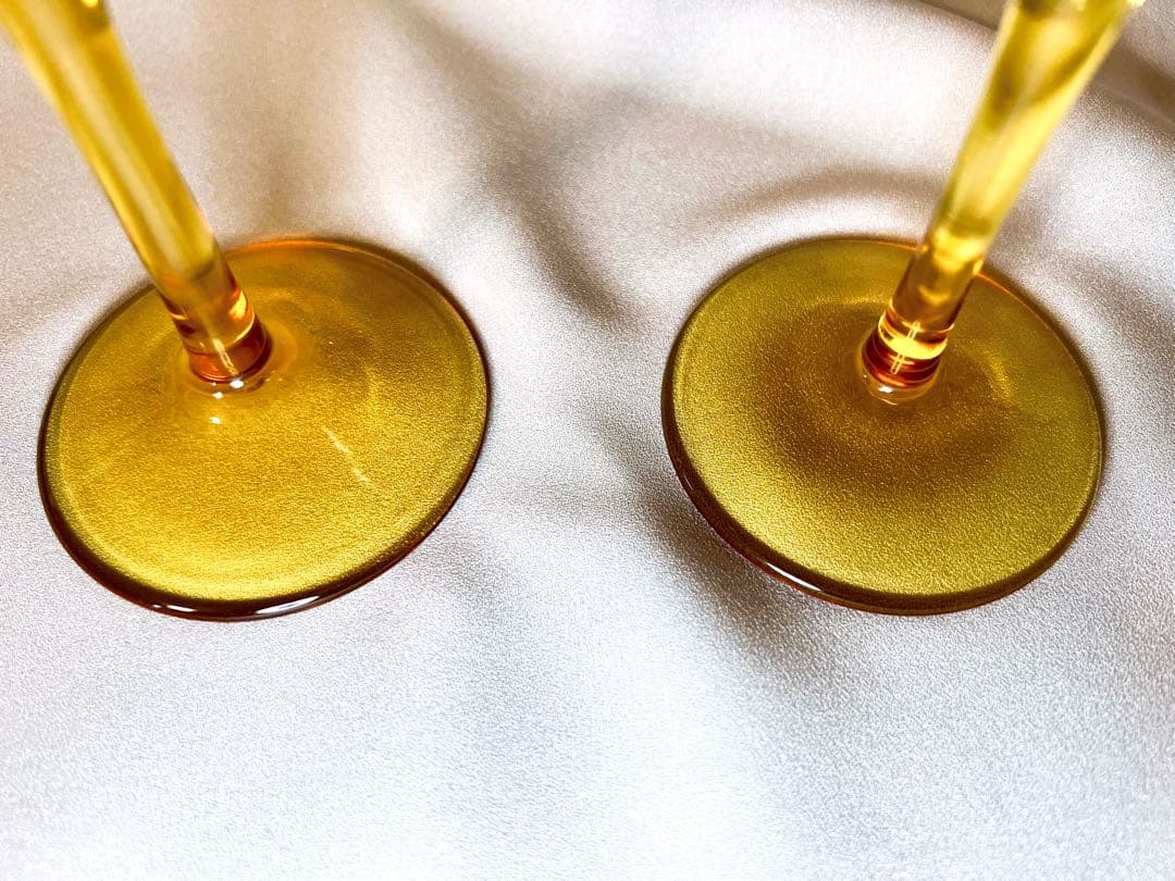 鸛《美品》現代の名工 黒木国昭 綾工房 ワイングラスペア＆ぐい呑みペア切子ガラス