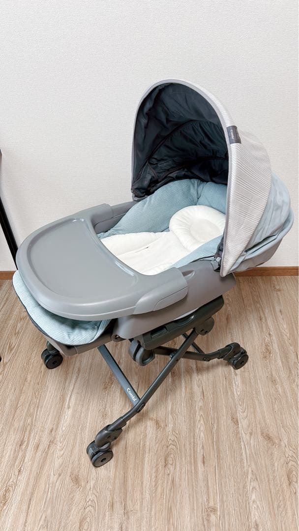 【美品】コンビ ネムリラ AUTO SWING BEDi Long コンビ ホワイトレーベル ネムリラ AUTO SWING BEDi Long スリープ