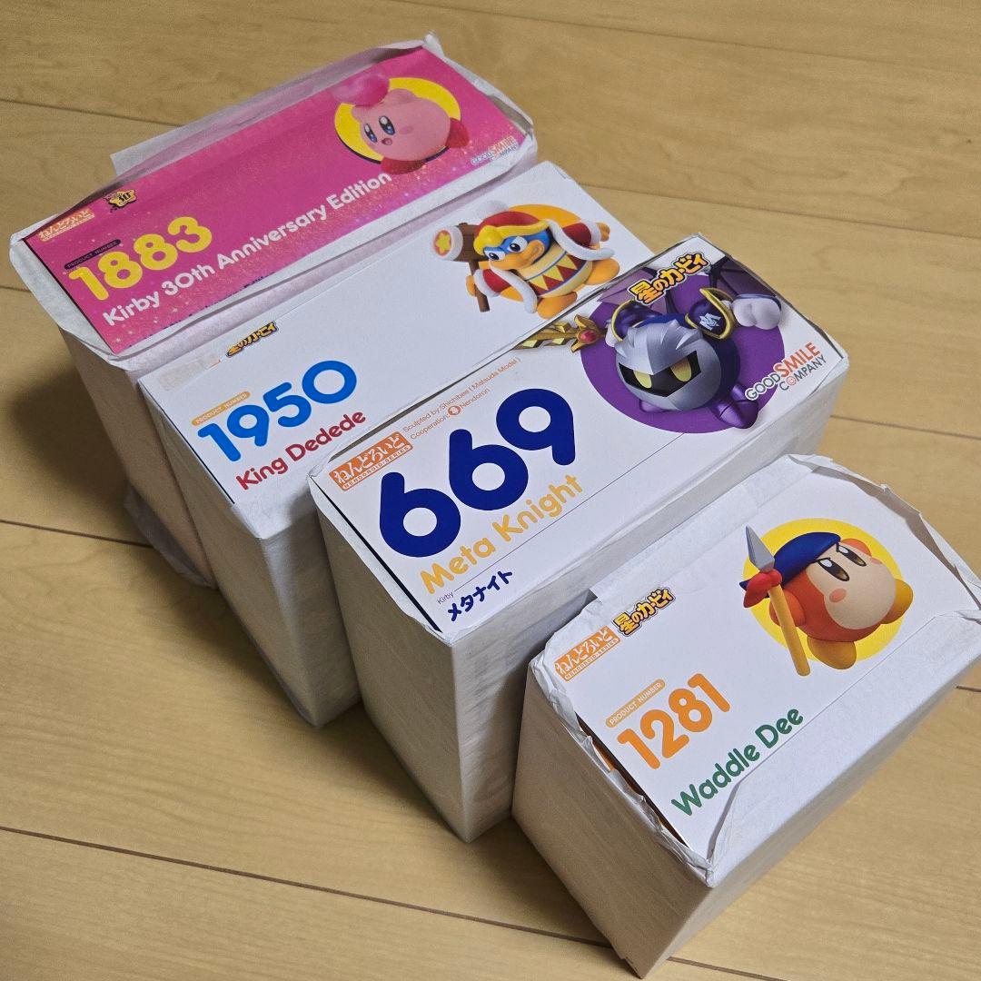 星のカービィ★ねんどろいど　4点セット