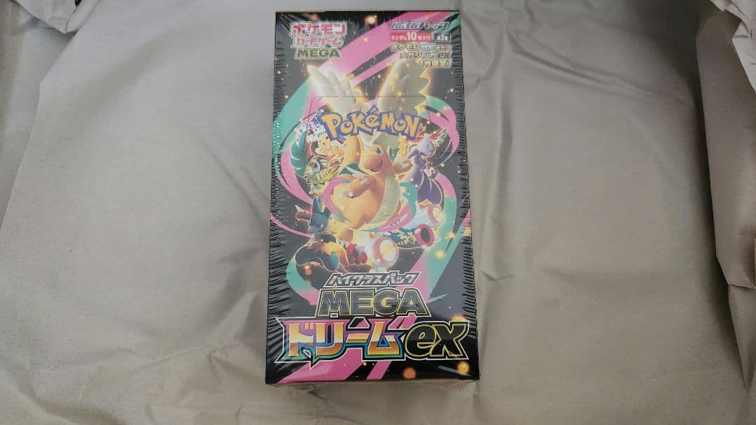 シュリンク付き　ポケモンカードゲーム MEGAドリームex 1BOX ポケモン ポケモンカードゲーム MEGA ハイクラスパック MEGAドリームex