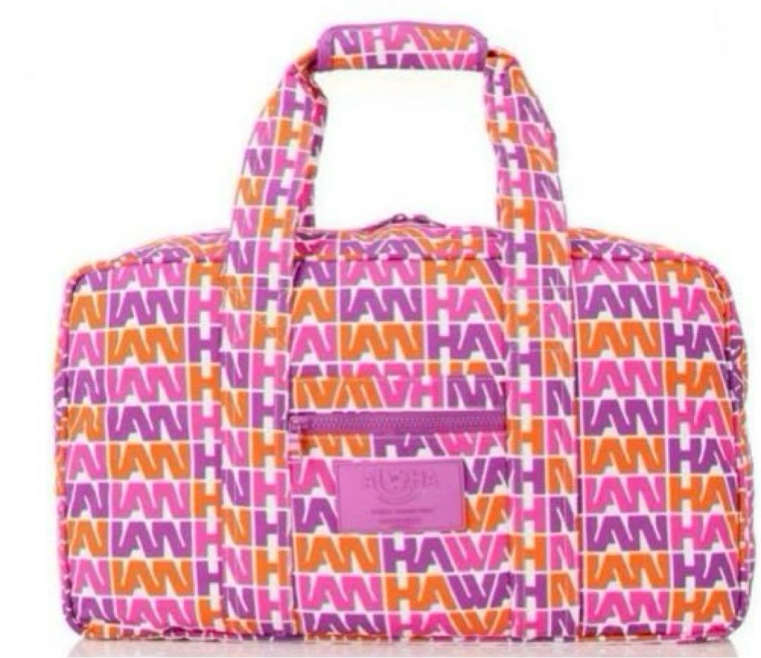 アロハコレクション　ハワイアン航空　ボストンバック