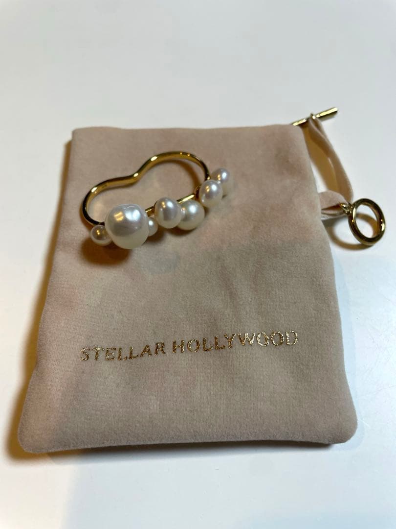 STELLAR HOLLYWOOD バブルパールボリュームリング