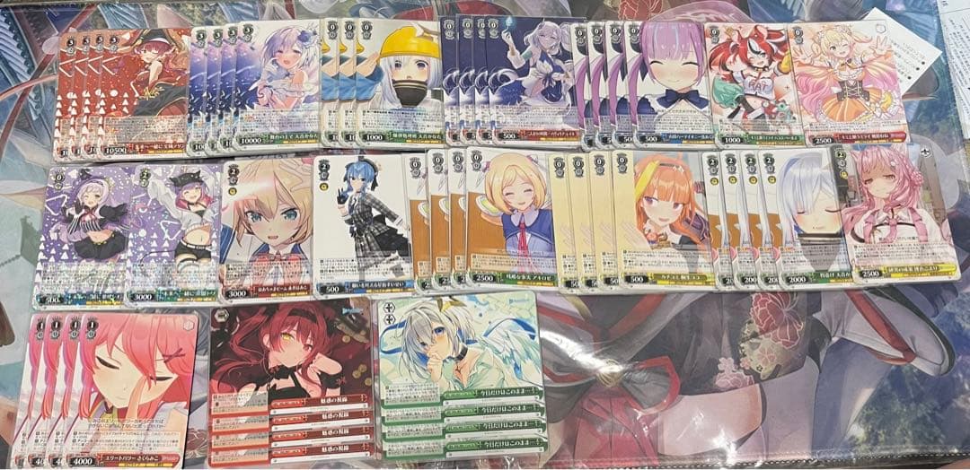 ヴァイスシュヴァルツ　ホロライブ　デッキ　　かなたマリン　かなマリ