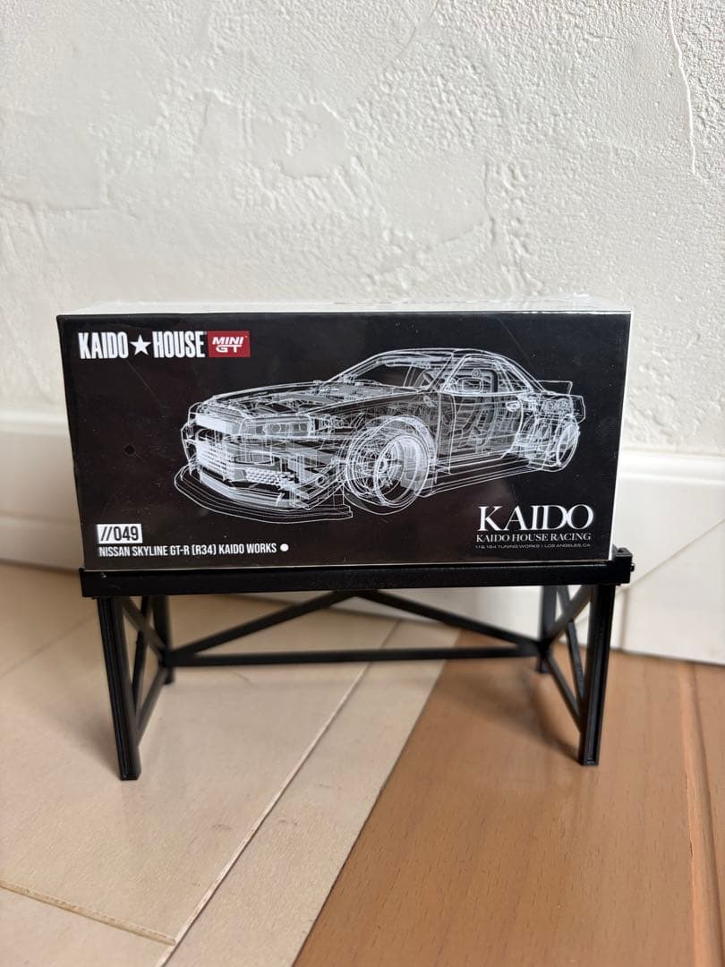 KAIDO HOUSE 日産　スカイライン　GT-R R34 白　未開封品