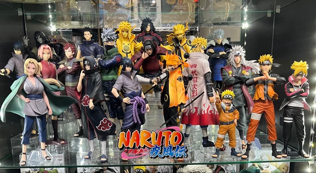 こ*ん様 ナルト　NARUTO フィギュア　一番くじ　プライズ　まとめ売り　ロゴ