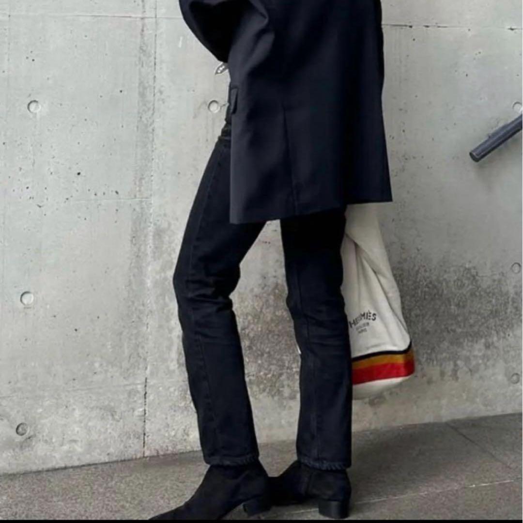 sorm'86 卍デニムパンツ新品未使用ブラック ストレートデニム