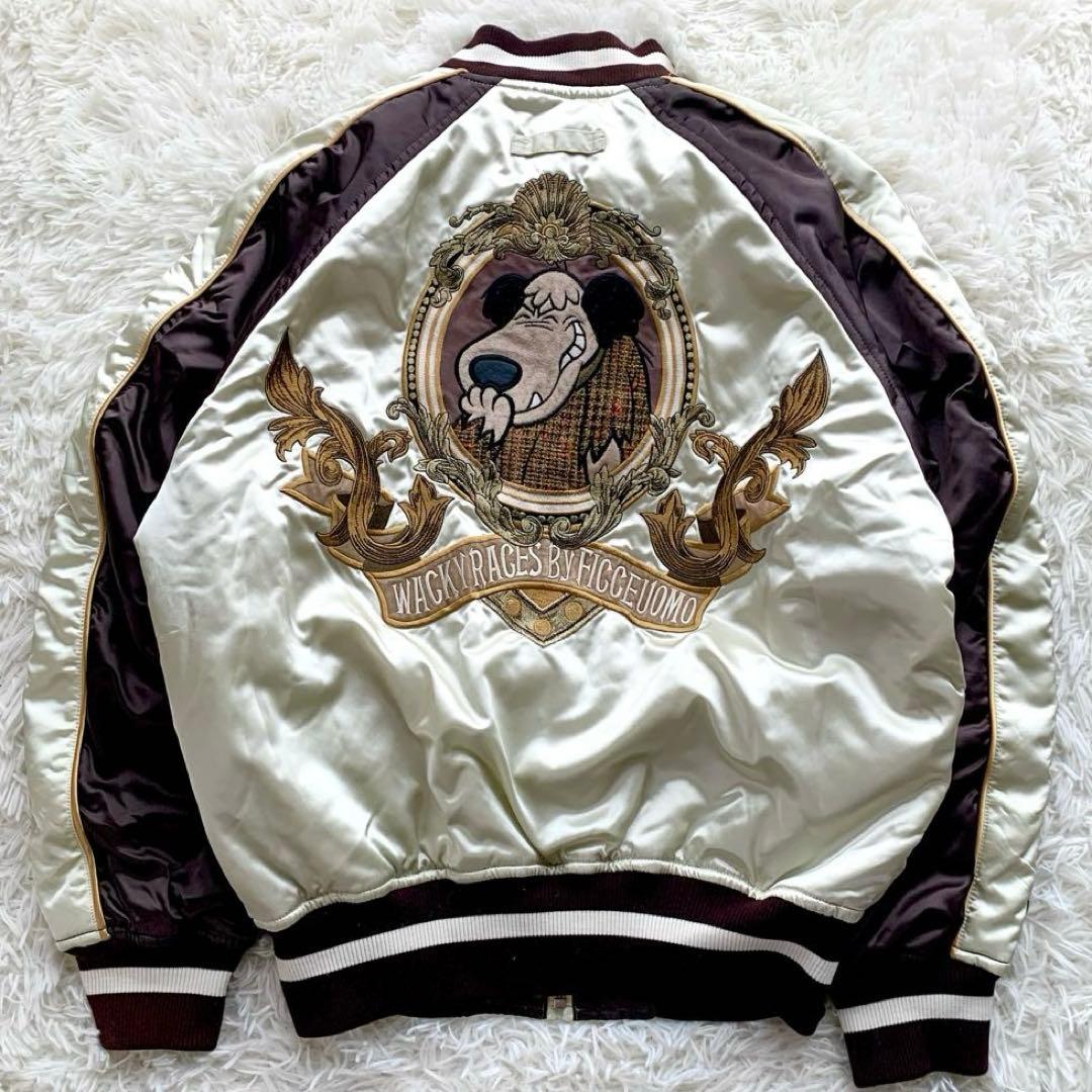 【超希少】FICCE YOSHIYUKI KONISHI ケンケン スカジャンL 超希少 FICCE YOSHIYUKI KONISHI ケンケン スカジャン - メルカリ