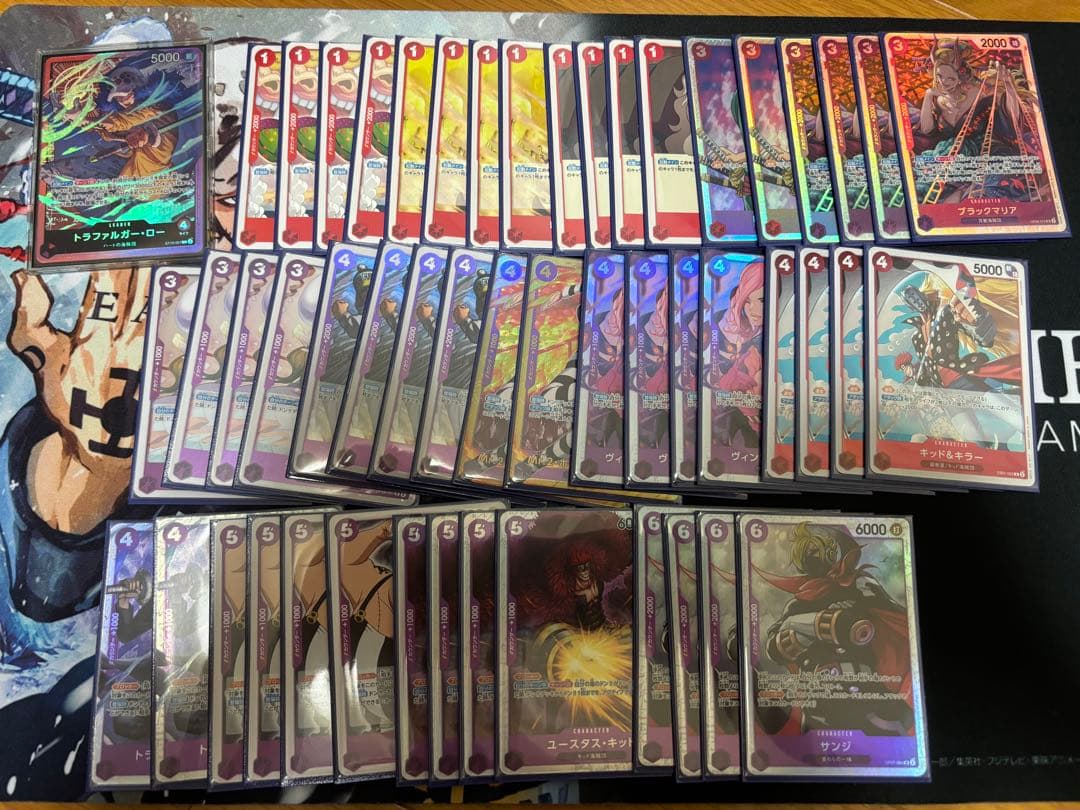 赤紫ロー　構築済みデッキ　大会優勝構築　パーツ付き