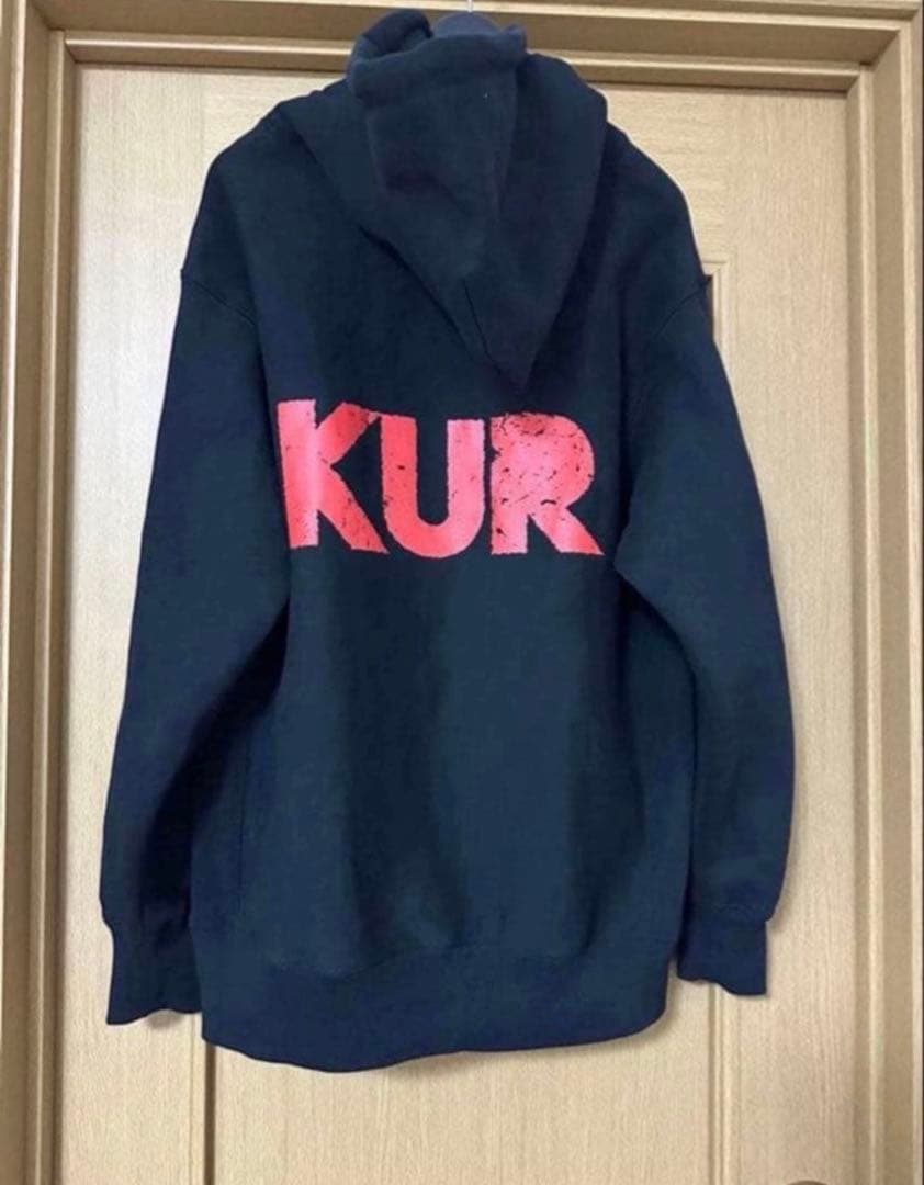 黒夢 清春 パーカー Ｍ 1度着用 美品 受注期間限定！如月ゆらコラボ企画！コラボZIPパーカー◇如月ゆら