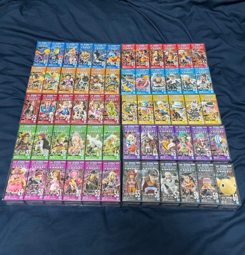 ワールドコレクタブル　ワンピース 大海賊百景1〜10　全60種　コンプ ワンピース フィギュア 大海賊百景1〜10 全60種 フルコンプ ワーコレ